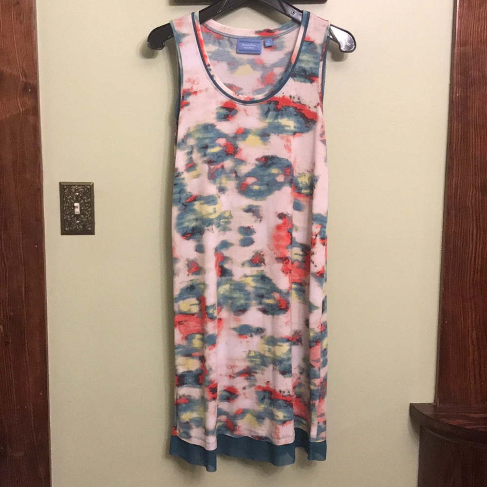 Multicolor midi dress